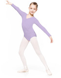 MIRTA – body baletowe dziecięce wrzosowe