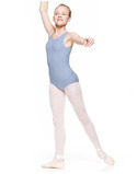 BATYLDA – body baletowe młodzieżowe błękitne