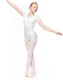 CARMEN – body baletowe młodzieżowe białe