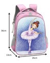 Plecak Baletnica Dziecko Różowy