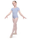 BERTA - body do tańca dziecięce błękitne