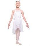 MADGE– spódniczka tuniczka do tańca młodzieżowa biała