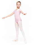 CARMEN – body baletowe dziecięce różowe